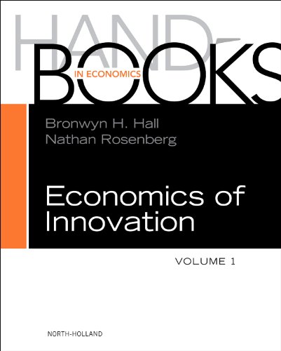 Stock image for Handbook of the Economics of Innovation: 1 (Handbooks in Economics) for sale by Chiron Media