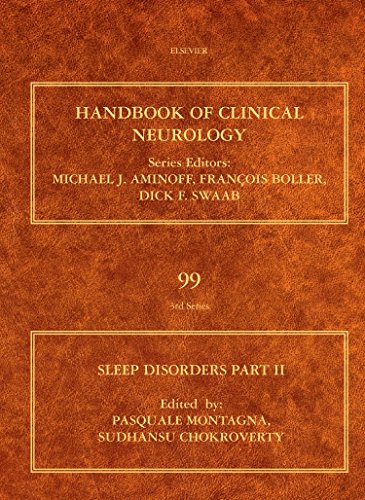 9780444520074: Sleep Disorders Part II,99 (Handbook of Clinical Neurology Series): Volume 99