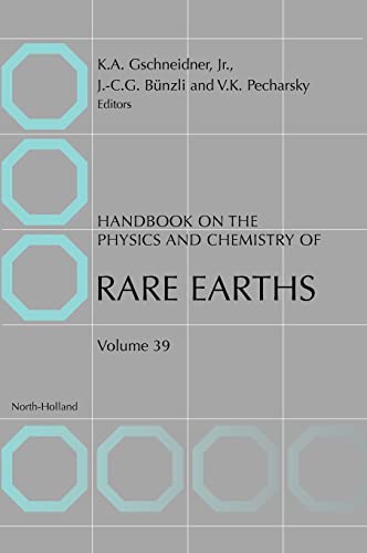 Stock image for Handbook on the Physics and Chemistry of Rare Earths, Volume 38 for sale by Lucky's Textbooks