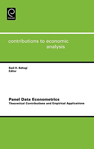 Stock image for Panel Data Econometrics, Volume 274: Theoretical Contributions and Empirical Applications (Contributions to Economic Analysis) (Contributioins to Economic Analysis) for sale by Books From California