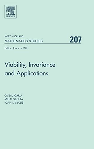 Imagen de archivo de Viability, Invariance and Applications (Volume 207) (North-Holland Mathematics Studies, Volume 207) a la venta por Lucky's Textbooks