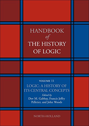 Imagen de archivo de Logic: A History of its Central Concepts: 11 (Handbook of the History of Logic) a la venta por Chiron Media