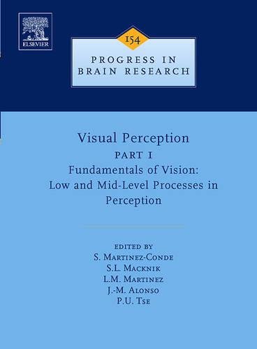 Beispielbild fr Visual Perception Part 1: Fundamentals of Vision: Low and Mid-Level Processes in Perception: Volume 154 (Progress in Brain Research) zum Verkauf von Chiron Media