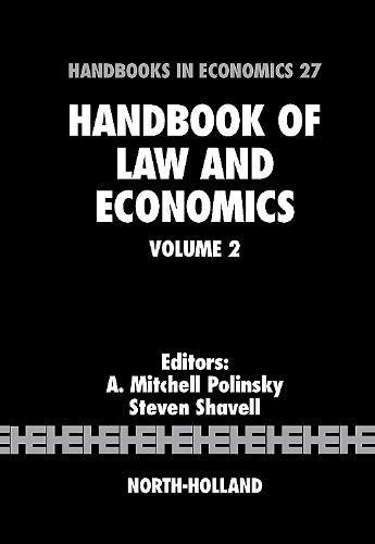 Imagen de archivo de Handbook of Law and Economics: 2 a la venta por Chiron Media