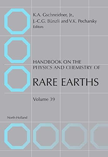 Stock image for Handbook on the Physics and Chemistry of Rare Earths, Volume 39 for sale by Mispah books