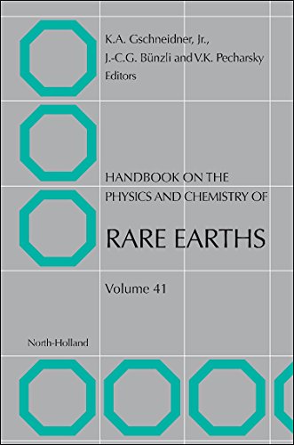 Beispielbild fr HANDBOOK ON THE PHYSICS AND CHEMISTRY OF RARE EARTHS: VOLUME 41 zum Verkauf von Basi6 International