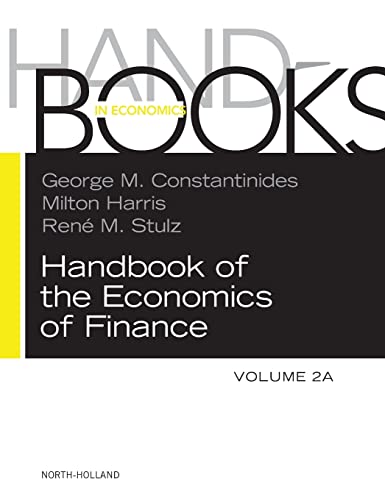 Stock image for Handbook of the Economics of Finance: Corporate Finance: Vol 2A for sale by Revaluation Books