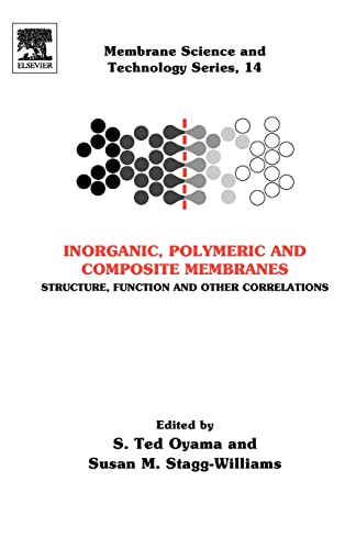 Beispielbild fr Inorganic, Polymeric and Composite Membranes: Structure, Function and Other Correlations (Membrane Science and Technology): Volume 14 zum Verkauf von Reuseabook