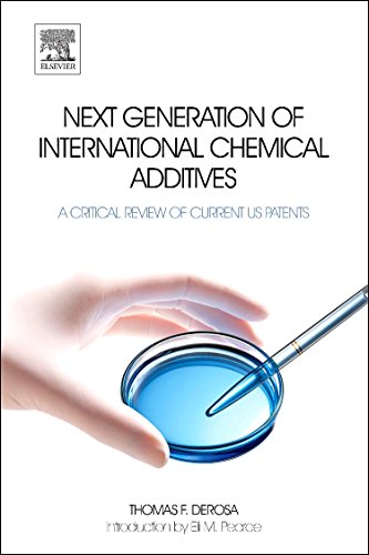 Beispielbild fr Thomas F. DeRosa.A Critical Review of Current US Patents. 2013. Elsevier. Hardcover. Very good. xi,565pp. Next Generation of International Chemical Additives zum Verkauf von Antiquariaat Ovidius