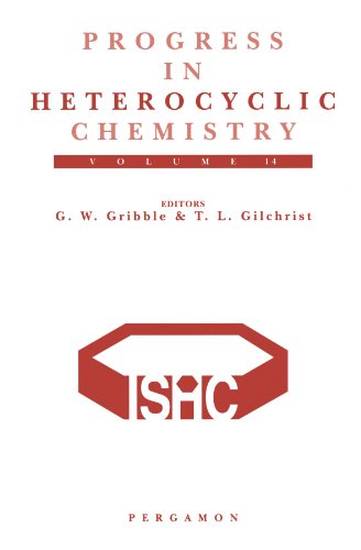 Stock image for Progress in Heterocyclic Chemistry, Volume 14: A critical review of the 2001 literature preceded by two chapters on current heterocyclic topics for sale by Revaluation Books