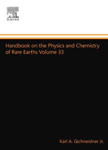 9780444548474: Handbook on the Physics and Chemistry of Rare Earths Volume 33