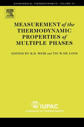 Imagen de archivo de Measurement of the Thermodynamic Properties of Multiple Phases a la venta por Revaluation Books