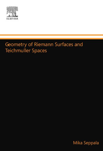 Stock image for Geometry of Riemann Surfaces and Teichmuller Spaces for sale by Revaluation Books