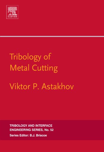 Beispielbild fr Tribology of Metal Cutting zum Verkauf von Revaluation Books