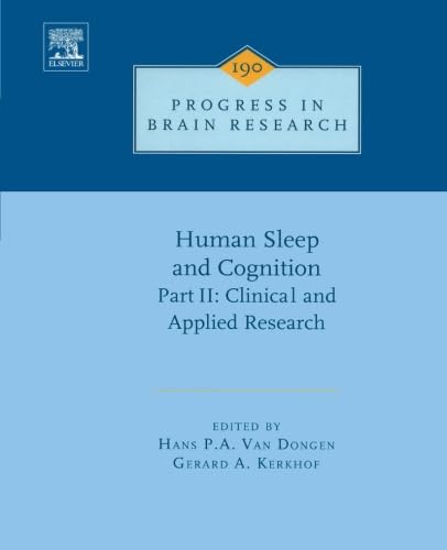 Imagen de archivo de Human Sleep and Cognition, Part II: Clinical and Applied Research a la venta por Revaluation Books