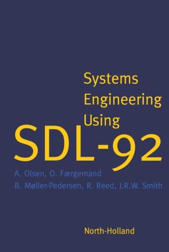 Imagen de archivo de Systems Engineering Using SDL-92 a la venta por Revaluation Books