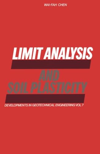 Beispielbild fr Limit Analysis and Soil Plasticity zum Verkauf von Revaluation Books