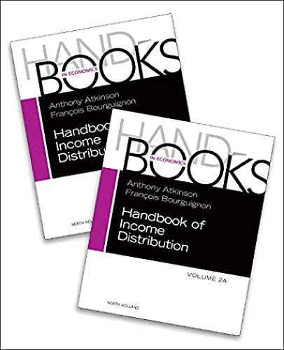 Imagen de archivo de Handbook of Income Distribution (Volume 2A-2B) a la venta por Brook Bookstore