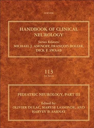 Stock image for Pediatric Neurology, Part III (Handbook of Clinical Neurology) for sale by Chiron Media