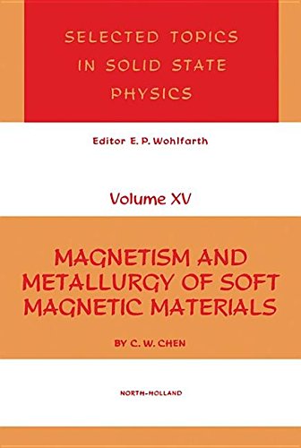 9780444601193: Magnetism and Metallurgy of Soft Magnetic Materials