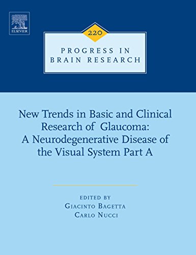 Stock image for New Trends in Basic and Clinical Research of Glaucoma: A Neurodegenerative Disease of the Visual System: Part A (Progress in Brain Research): Volume 220 for sale by Brook Bookstore On Demand