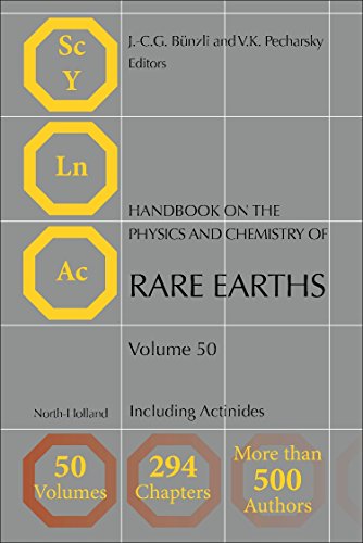 Beispielbild fr Handbook on the Physics and Chemistry of Rare Earths: Including Actinides: Volume 50 zum Verkauf von Reuseabook