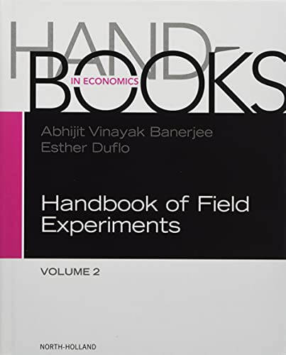 9780444640116: Handbook of Field Experiments: Volume 2 (Handbook of Economic Field Experiments)