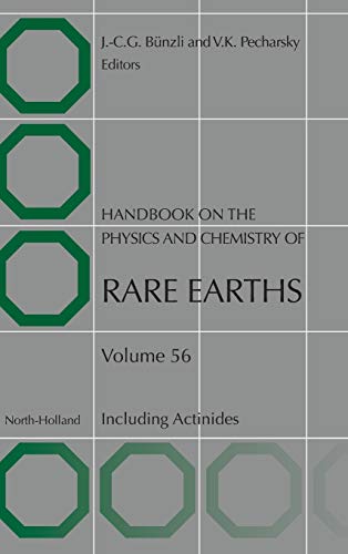 Stock image for Handbook on the Physics and Chemistry of Rare Earths: Including Actinides (Volume 56) (Handbook on the Physics and Chemistry of Rare Earths, Volume 56) for sale by Brook Bookstore On Demand
