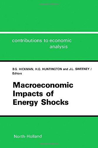 Imagen de archivo de Macroeconomic Impacts of Energy Shocks (Contributions to Economic Analysis) a la venta por Salish Sea Books