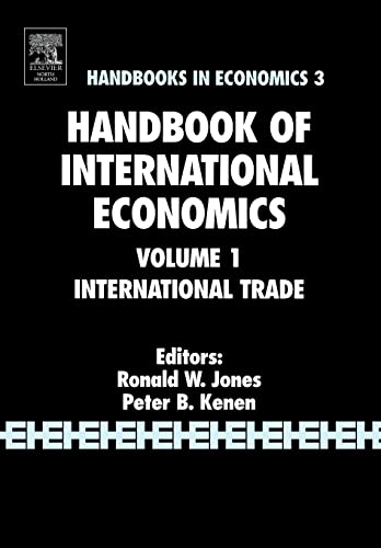9780444704221: Handbook of International Economics: International Trade (Volume 1) (Handbook of International Economics, Volume 1)
