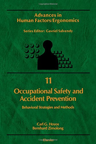 Stock image for Occupational Safety and Accident Prevention : Behavioral Strategies and Methods for sale by Better World Books