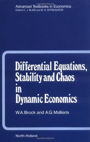 Stock image for Differential Equations, Stability and Chaos in Dynamic Economics for sale by Better World Books