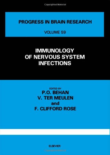 Beispielbild fr Immunology of Nervous System Infections. Progress in Brain Research, Volume 59 zum Verkauf von Zubal-Books, Since 1961