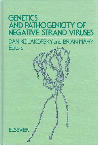 Stock image for Genetics and Pathogenicity of Negative Strand Viruses for sale by Ashworth Books
