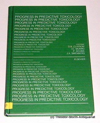 Progress in Predictive Toxicology