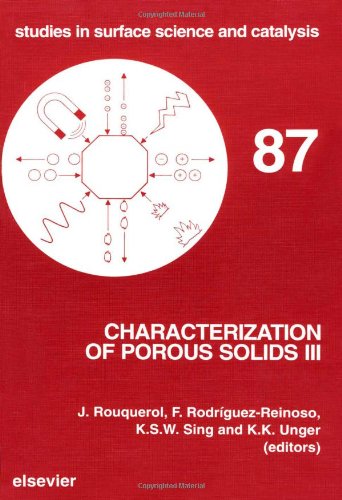 Beispielbild fr Characterization of Porous Solids III: Proceedings of the Iupac Symposium (Studies in Surface Science) zum Verkauf von Buchpark