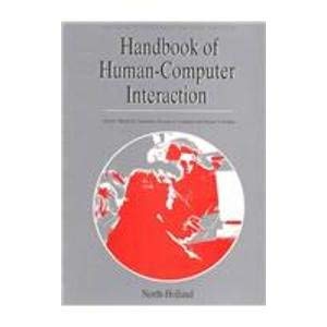 9780444818768: Handbook of Human-Computer Interaction, Second Edition