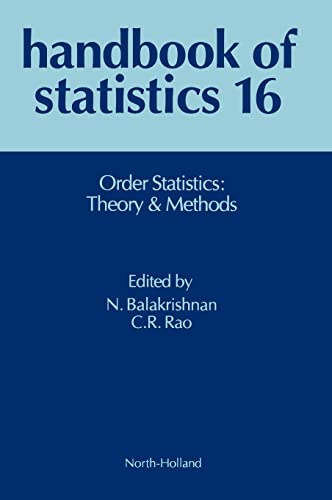 Imagen de archivo de Order Statistics: Theory & Methods (Handbook of Statistics 16) (Handbook of Statistics, Volume 16) a la venta por Phatpocket Limited