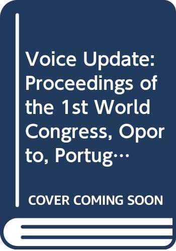 Beispielbild fr Voice Update (International Congress Series) zum Verkauf von Bookmonger.Ltd