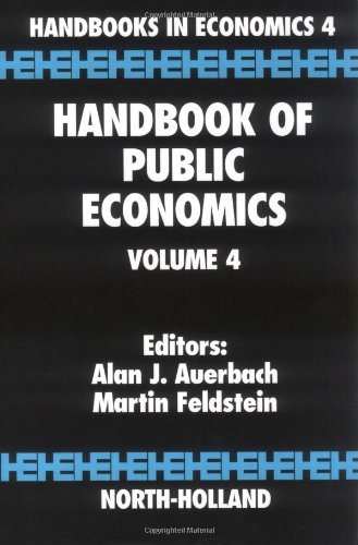 9780444823151: Handbook of Public Economics (Volume 4)