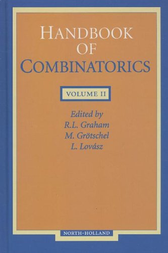 Beispielbild fr Handbook of Combinatorics (Volume 2) zum Verkauf von Anybook.com