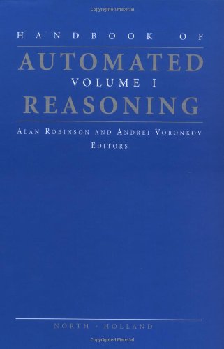 Stock image for Handbook of Automated Reasoning for sale by Ammareal