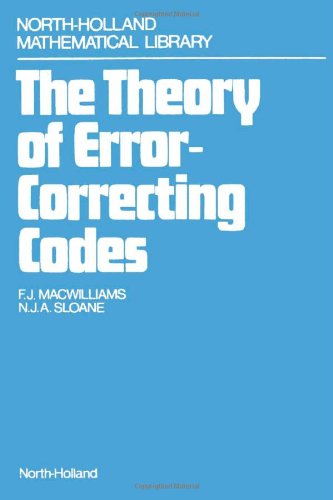 Stock image for Theory of Error-correcting Codes: v. 2 for sale by Ammareal