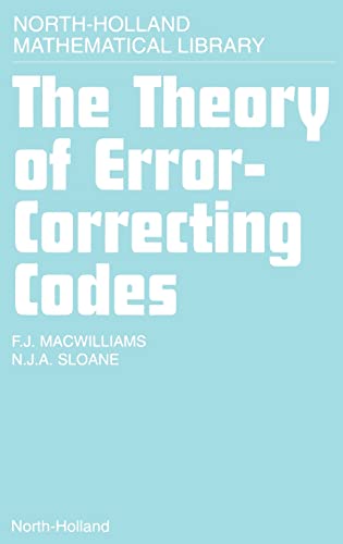 9780444851932: The Theory of Error Correcting Codes: Volume 16