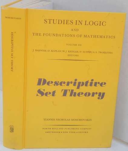 9780444853059: Descriptive Set Theory (Studies in Logic and the Foundations of Mathematics)