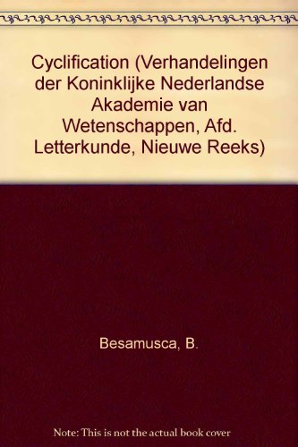 Beispielbild fr Cyclification : the Development of Narrative Cycles in the Chansons de Geste and the Arthurian Romances. zum Verkauf von Kloof Booksellers & Scientia Verlag