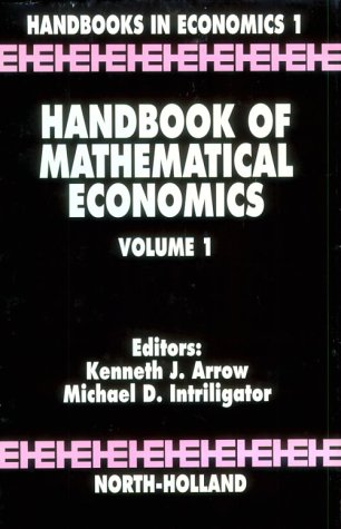 9780444860545: Handbook of Mathematical Economics