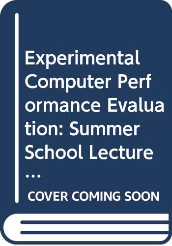 Beispielbild fr Experimental Computer Performance Evaluation. zum Verkauf von Plurabelle Books Ltd