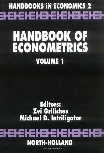 9780444861856: Handbook of Econometrics (Volume 1)