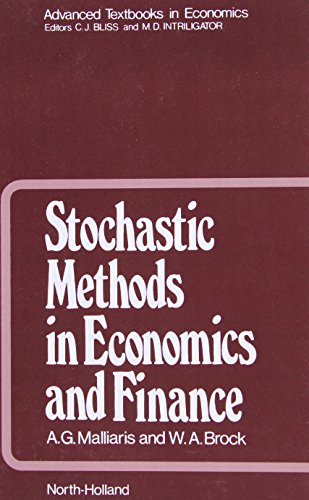 Imagen de archivo de Stochastic Methods in Economics and Finance a la venta por Le Monde de Kamlia